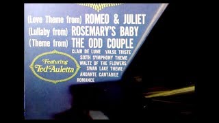 Ted Auletta 1960s The Magnificent Piano Rosemarys Baby Odd Couple RomeoJuliet VINYL [upl. by Hanyaz]