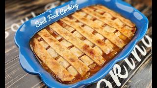 How to make a Peach Cobbler  EASY Peach Cobbler Recipe [upl. by Cyma]