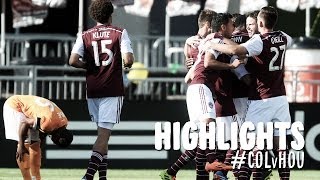 HIGHLIGHTS Colorado Rapids vs Houston Dynamo  June 1 2014 [upl. by Stanhope]