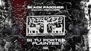 Skulio x LOiseau Rare  BLACK PANTHER LYRICS VIDEO [upl. by Arabele]