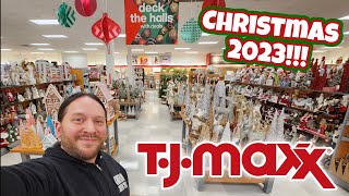 CHRISTMAS 2023 AT TJ MAXX  HERMITAGE PA [upl. by Mulderig504]