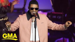 How Usher is preparing for Super Bowl halftime show [upl. by Barstow]