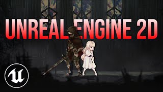 Can You Really Make A 2D Game In Unreal [upl. by Ateekal]