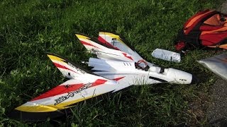 ONBO Power Lipo 35C Parkzone Stryker F27Q High Speed flight [upl. by Osgood799]