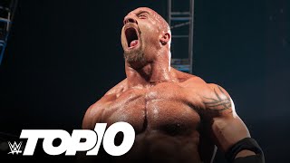 Goldberg’s feats of strength WWE Top 10 Sept 11 2022 [upl. by Kimitri]