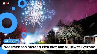 Vuurwerk feest en ook onrust zo vierde Nederland Oud en Nieuw [upl. by Ayekahs]