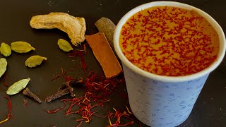 Saffron Tea ☕️  Filli Tea  Masala Tea [upl. by Ermina]