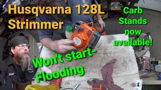 Husqvarna 128L Trimmer Wont Start [upl. by Notse]