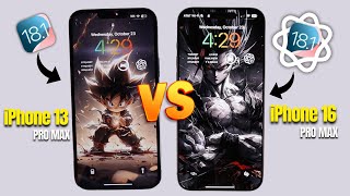 SALE iOS 181 iPhone 16 Pro Max vs iPhone 13 Pro Max DIFERENCIAS [upl. by Mit999]