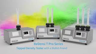 Bettersize BeDensi T Pro Series Tapped Density Tester with a Wallet Friendly Solution [upl. by Rowena]