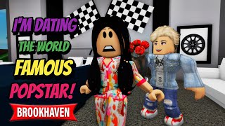 I’M DATING THE WORLDFAMOUS POP STAR  A Brookhaven Movie VOICED  ROBLOX  CoxoSparkle2 [upl. by Asseneg]