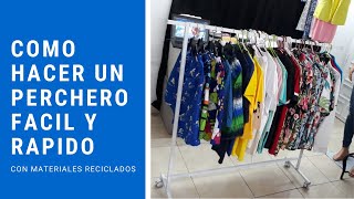 🤔Como hacer un perchero Facil y Rápido🤑 [upl. by Jeannette]