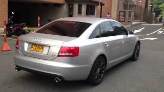 Audi A6 C6 42 with Milltek [upl. by Alyam850]