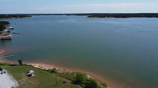 View of Lake Nocona [upl. by Nylacaj]