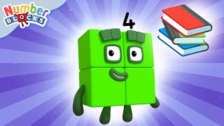 Get ready for school  Kindergarten Math  Learn to count  Numberblocks [upl. by Asiat]