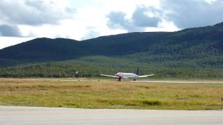 Nextjet BAe ATP Takes Off From Hemavan [upl. by Nagard]