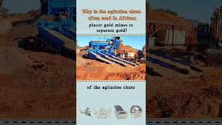 Why is the agitation chute often used in African placer gold mines to separate gold [upl. by Nivlem758]