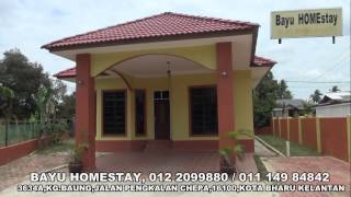 Homestay Kelantan Bayu Homestay Pengkalan Chepa Kota Bharu Kelantan [upl. by Rickey742]