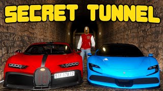 Fake Mechanic Steals Cars With Secret Tunnel  GTA5 RP [upl. by Arak]