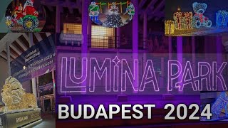 Lumina Park 2024 Budapest Hungary 🇭🇺 Christmas Lighting europe luminapark budapesttravel [upl. by Borer]