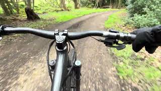 EBike Bafang BbsHD 72v  VESC  Flipsky  A bit of fun in the forest [upl. by Snow]