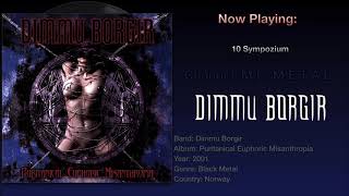 Sympozium  Dimmu Borgir 2001 Puritanical Euphoric Misanthropia Album [upl. by Alyse]