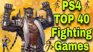 PS4 Best Fighting Games  PS4 TOP 40 Best Fighting Local Offline 2 Players Games 1080p 60fps [upl. by Corenda]