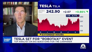 Tesla will find it difficult to leapfrog existing players like Uber and Waymo says Toni Sacconaghi [upl. by Murrell]