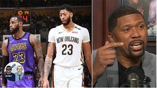 Lakers Godfather offer for Anthony Davis still doesnt impress Jalen Rose  Jalen amp Jacoby [upl. by Pablo]