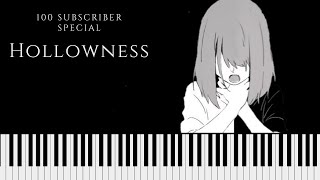 Hollowness  Piano Tutorial [upl. by Peggy115]