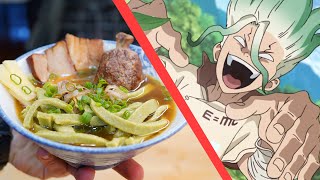 I FINALLY made DrStone Foxtail Millet Ramen [upl. by Emmerich]