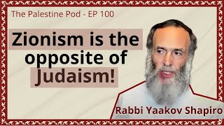 Ep 100  How Zionism stole Jewish Identity with Rabbi Yaakov Shapiro [upl. by Rolyks]