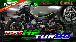 Turbo Super Moped Bike ft Kawasaki H2R  SPD X Tobaki [upl. by Richara]