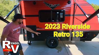 2023 Riverside Retro 135  RENDEL RV Red amp Black [upl. by Yewed]