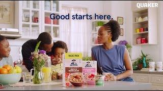 Theres Something for Everyone  Quaker® Oats [upl. by Onairot]