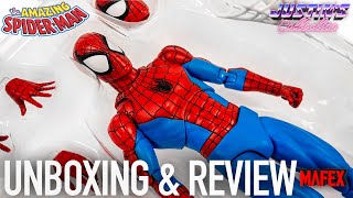 Mafex SpiderMan Unboxing amp Review [upl. by Naujak]