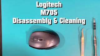 Logitech M705 disassembly amp cleaning [upl. by Ennail612]