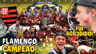 FLAMENGO CAMPEÃO DA COPA DO BRASIL E EU FUI AGREDIDO NO CAMPO Flamengo x Atletico MG [upl. by Hulbard484]