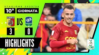 Catanzaro vs Feralpisalò 30  Vittoria netta per i calabresi  HIGHLIGHTS SERIE BKT 2023  2024 [upl. by Nnahtebazile]