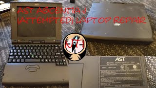 Attempting to repair an AST Ascentia J laptop [upl. by Dwaine]