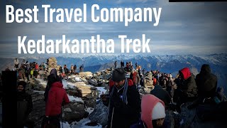 Best travel agency for Kedarkantha trek 2023  Best travel agency for Kedarkantha trip [upl. by Hanschen]