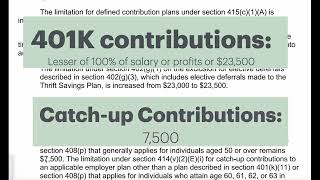 2025 Self Directed 401k contribution limits [upl. by Carlee]