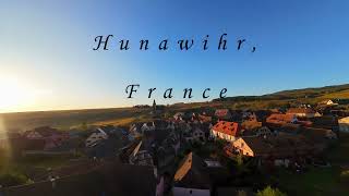 Hunawihr Alsace France 4k60fps MaisonGîteAuTonnelier [upl. by Ayatnahs]