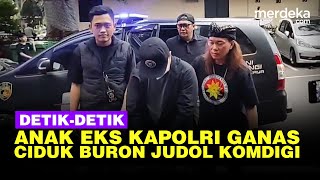 GANAS Detik Detik Irfan Urane Anak Eks Kapolri amp Jacklyn Ciduk Buron Judol Komdigi [upl. by Popelka]