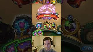 Mechathun on TURN 4 Hearthstone Gaming Shorts [upl. by Nort]