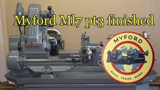 myford pt 3 painting and finishing assembly [upl. by Hares]