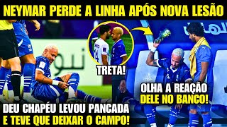 🚨 DEU TRETA Olha COMO O NEYMAR REAGIU após SE LESIONAR DENOVO HOJE [upl. by Grani]