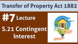 Transfer of Property Act 1882 S21 Contingent Interest [upl. by Delanos]