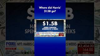 Kamala Harris campaign spent 15 billion in just 15 weeks New York Times reports shorts [upl. by Assirral]