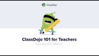 ClassDojo 101 for Teachers Setup [upl. by Aynwat]